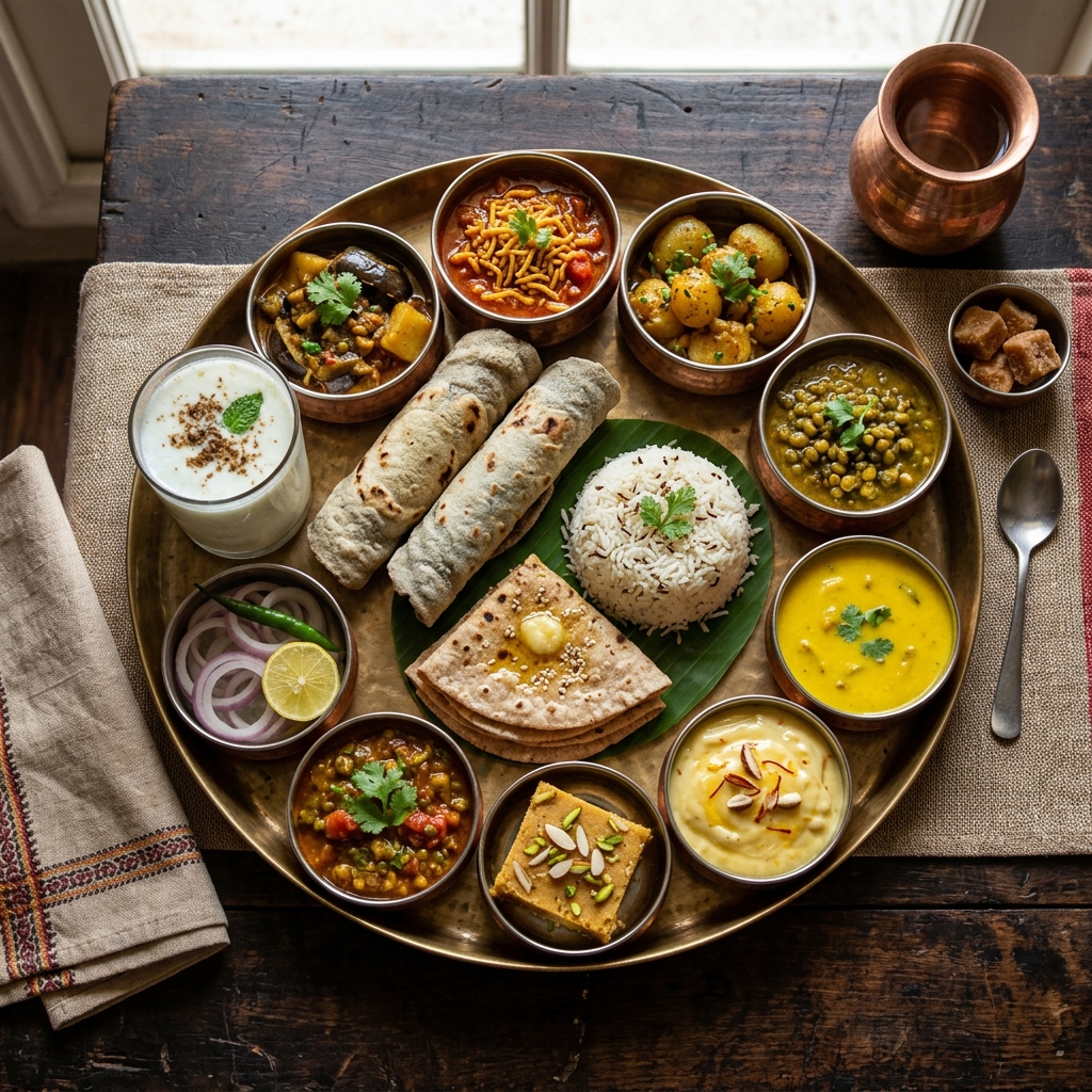 Kathiyawadi Thali